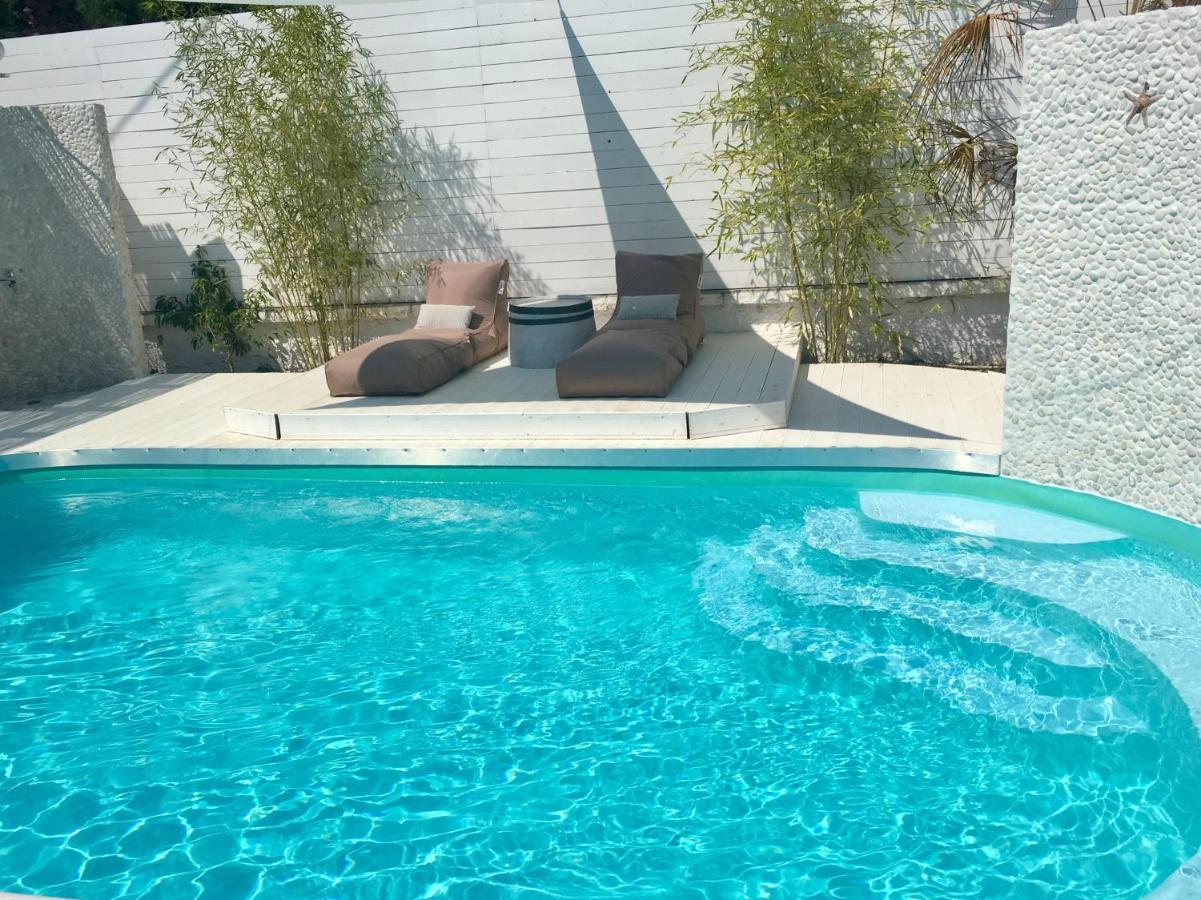Byblos Mare-The Exclusive Beach Front Villa Skala Sotiros Exteriér fotografie