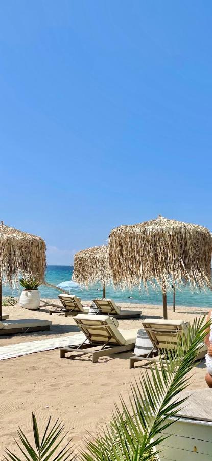 Byblos Mare-The Exclusive Beach Front Villa Skala Sotiros Exteriér fotografie